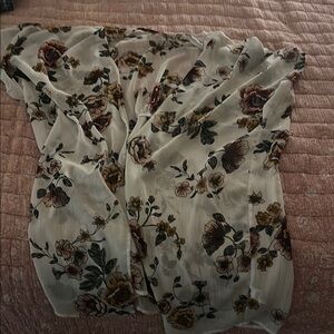 Floral Sheer Kimono